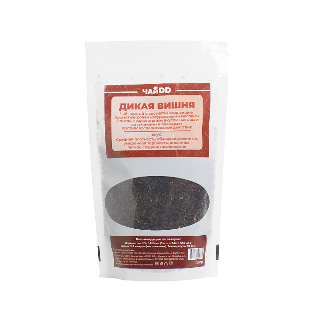 Чай Дикая вишня (черный) 100 гр