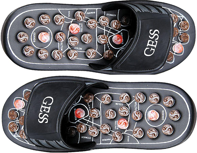 Тапочки массажные рефлекторные Gess uFoot