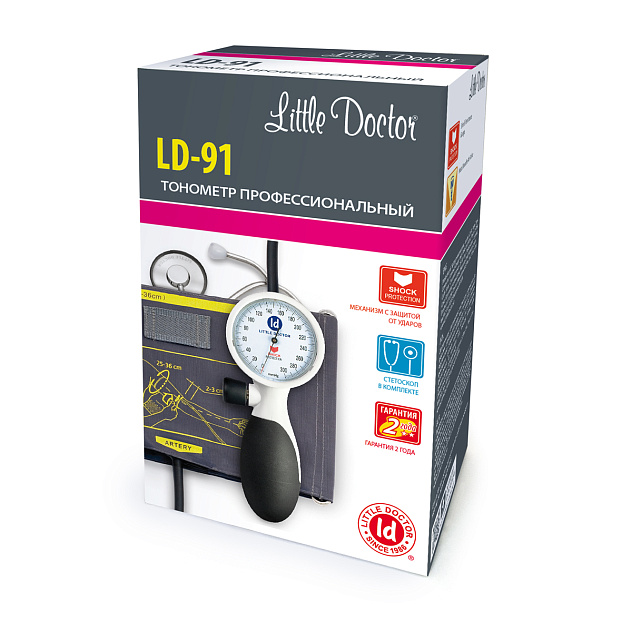 Тонометр LD 91 стетоскоп в комплекте