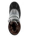 Ботинки детские мех, кожа TAPiBOO арт.23010 (Размер: 35 Цвет: серебро)