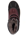 Ботинки детские мех, кожа TAPiBOO арт.23010 (Размер: 34 Цвет: Бордо)